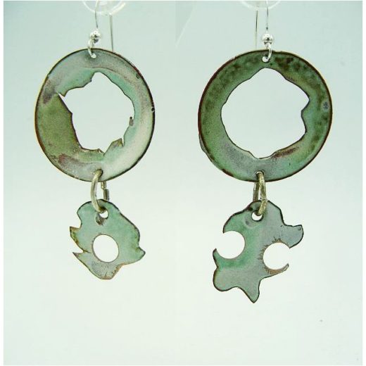 Enamel Earrings - TE085
